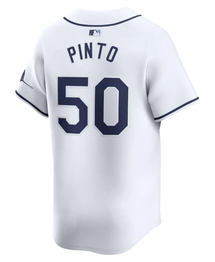 Rene Pinto Tampa Bay Rays Home Limited Player Jersey- White