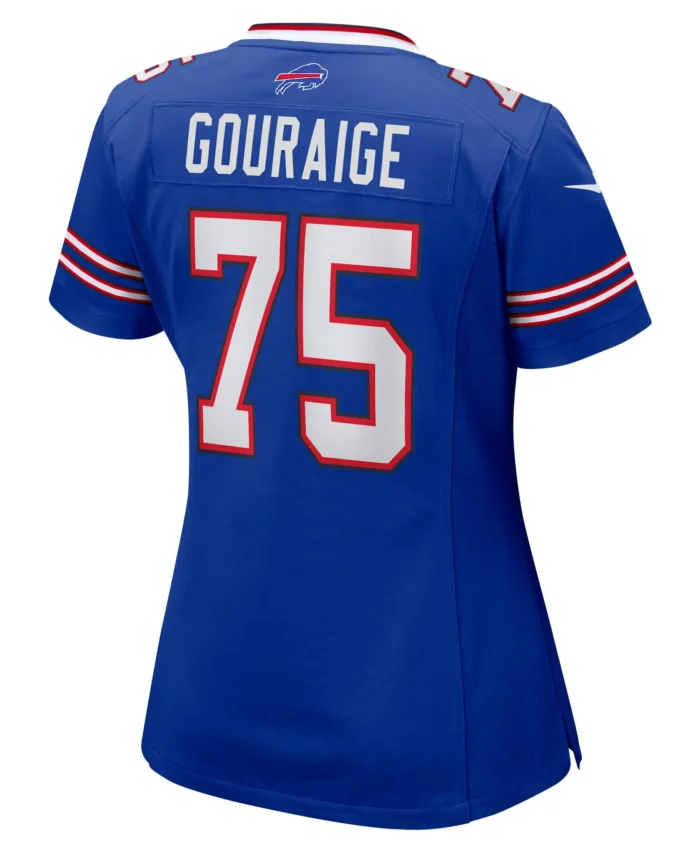 Richard Gouraige Buffalo Bills Women's Team Game Jersey - Royal