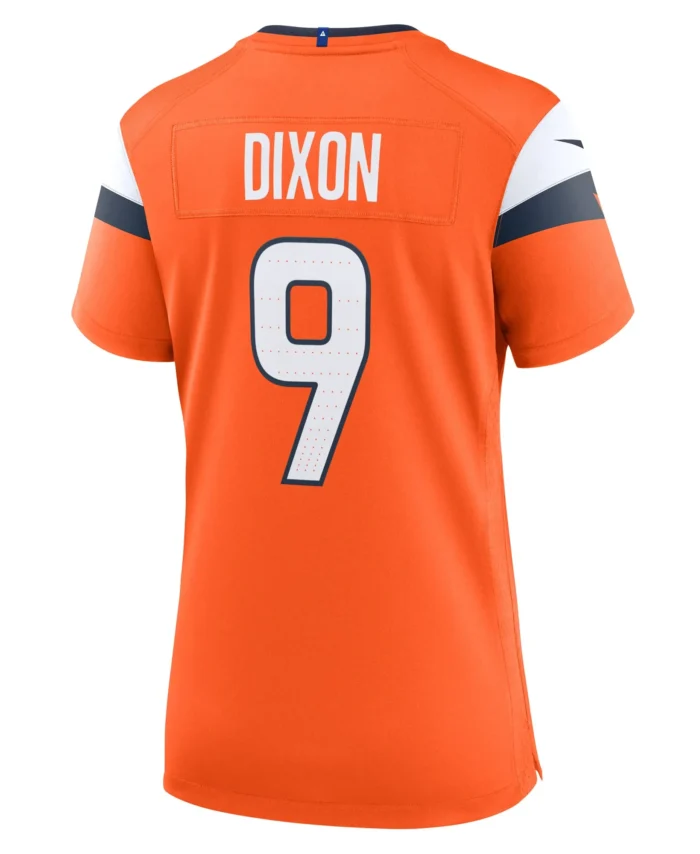 Riley Dixon Denver Broncos Women's Team Game Jersey -  Orange