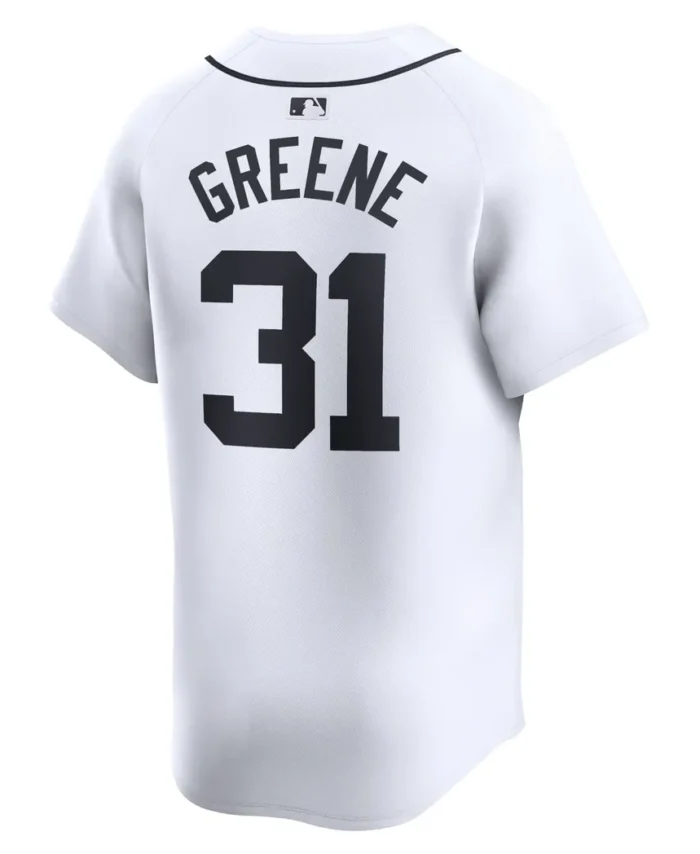 Riley Greene Detroit Tigers Home Limited Player Jersey - White