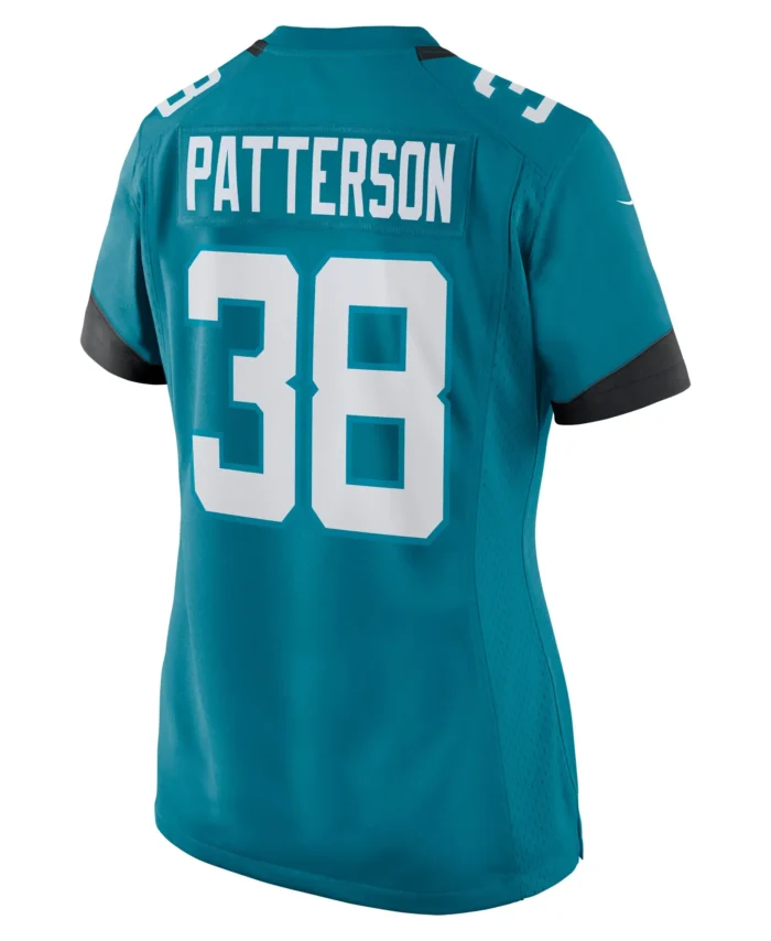 Riley Patterson Jacksonville Jaguars Women's Team Game Jersey -  Teal
