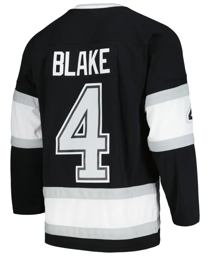 Rob Blake Los Angeles Kings Mitchell Ness  1992/93 Blue Line Player Jersey - Black