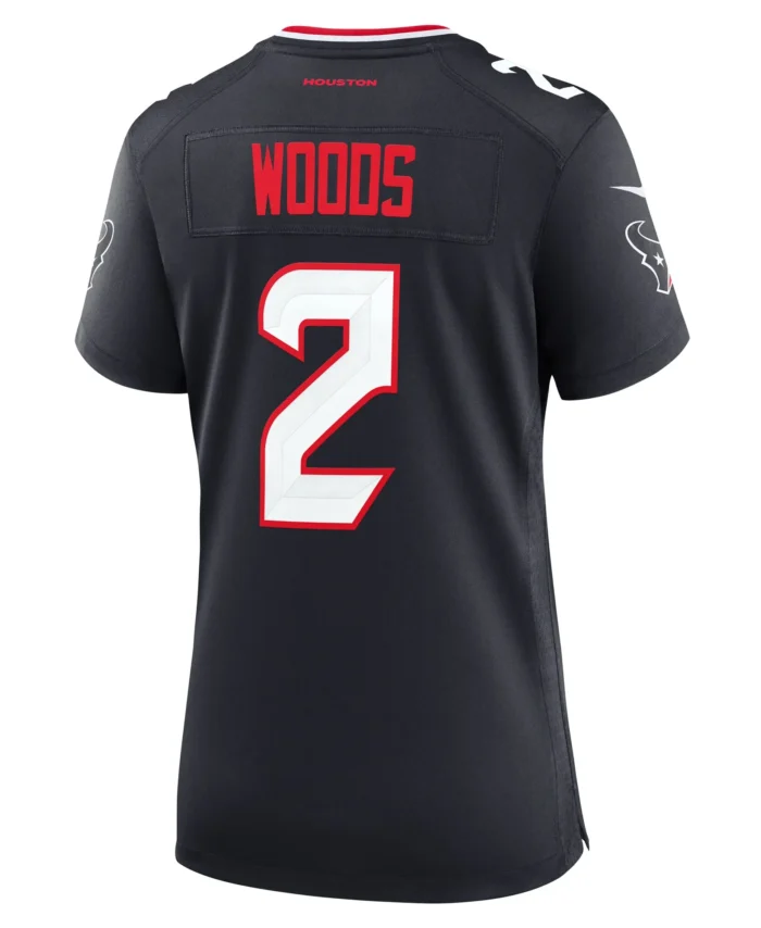 Robert Woods Houston Texans Women's Team Game Jersey -  Navy
