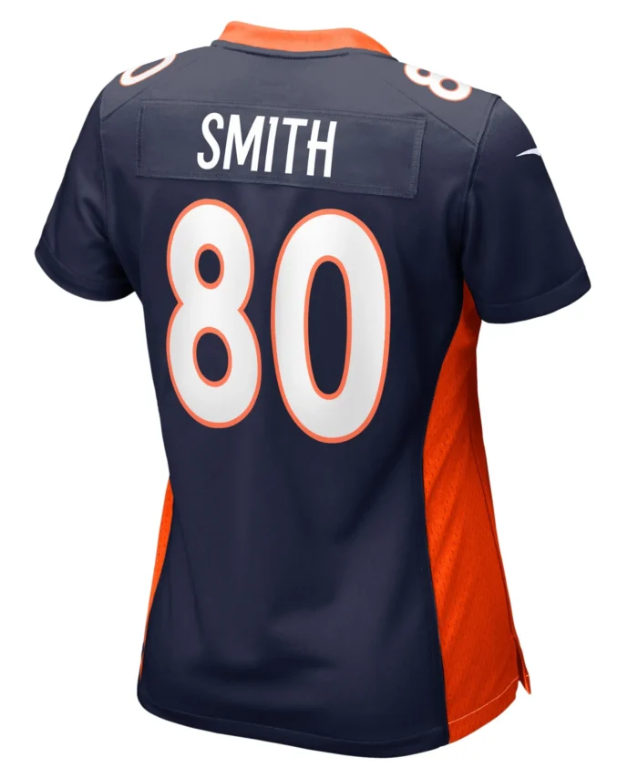 Rod Smith Denver Broncos Women's Retired Player Jersey - Navy
