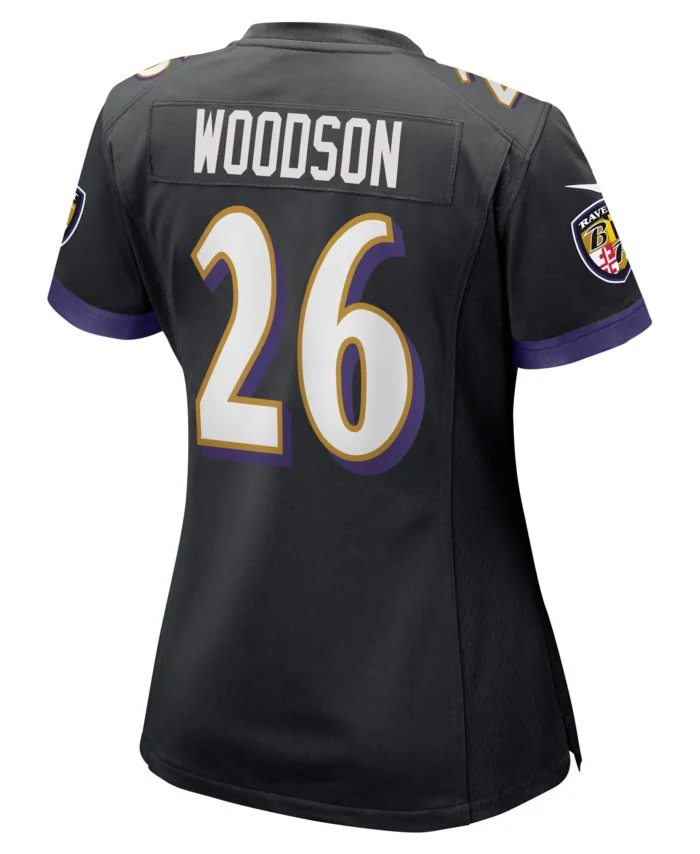 Rod Woodson Baltimore Ravens Women's Retired Player Jersey - Black