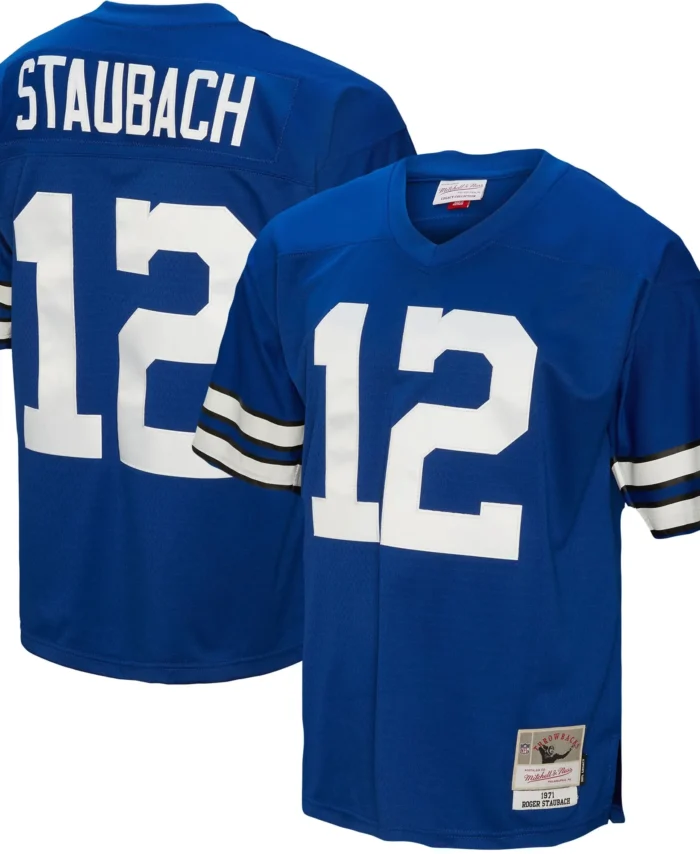 Roger Staubach Dallas Cowboys Mitchell & Ness Legacy Replica Jersey - Royal