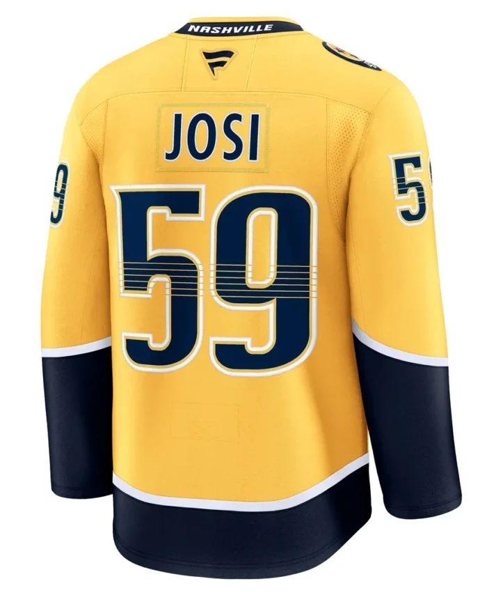 Roman Josi Nashville Predators Fanatics Home Premium Jersey - Yellow