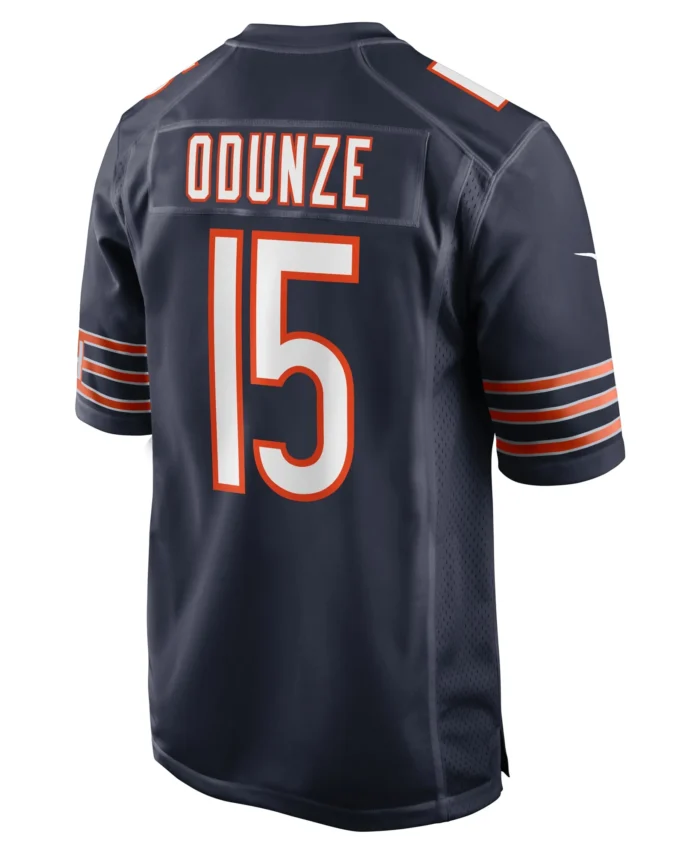 Rome Odunze Chicago Bears  Player Game Jersey - Navy