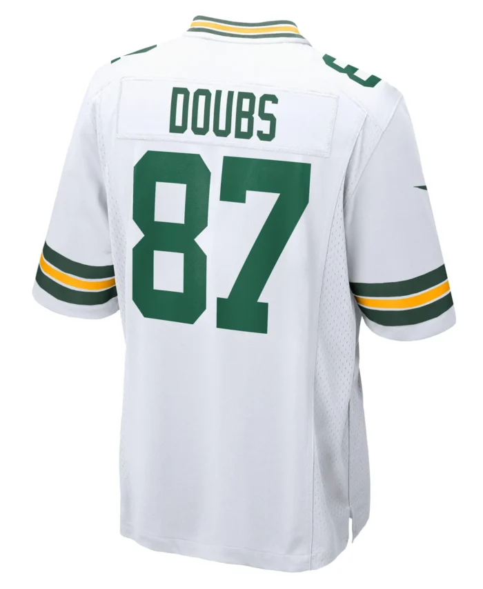 Romeo Doubs Green Bay Packers Game Player Jersey - White