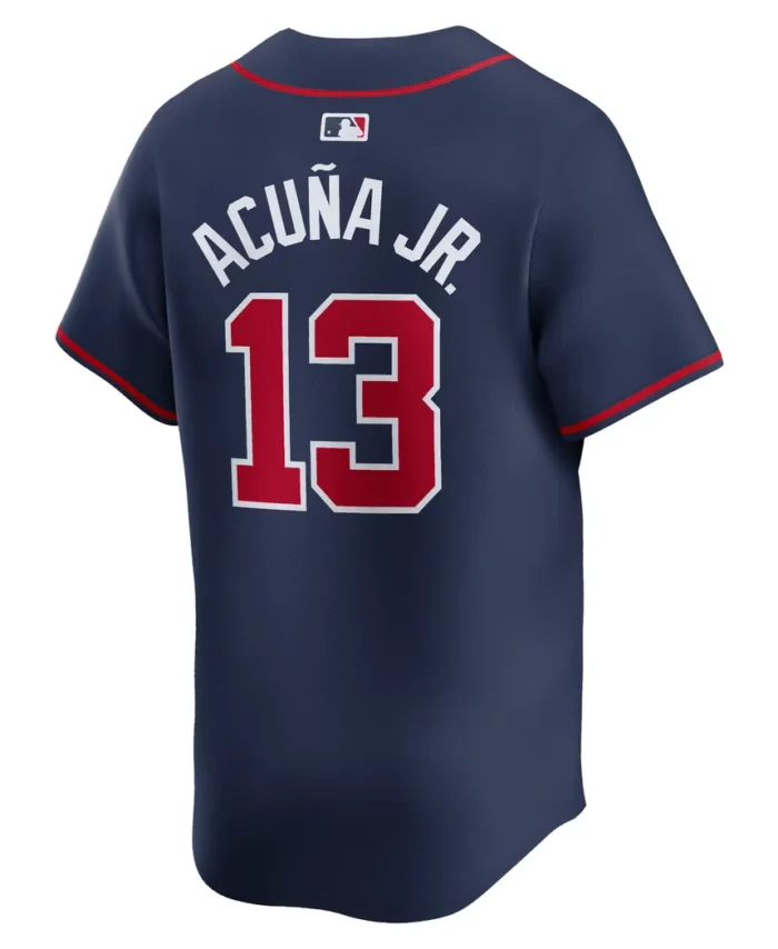 Ronald Acuna Jr. Atlanta Braves Alternate Limited Player Jersey-Navy