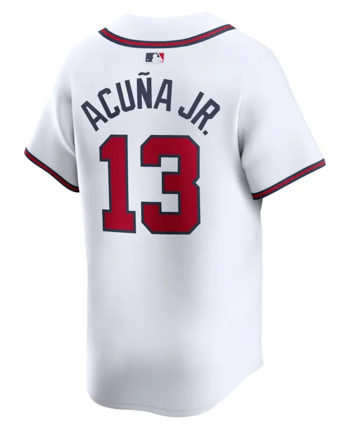 Ronald Acuna Jr. Atlanta Braves Home Limited Player Jersey - White