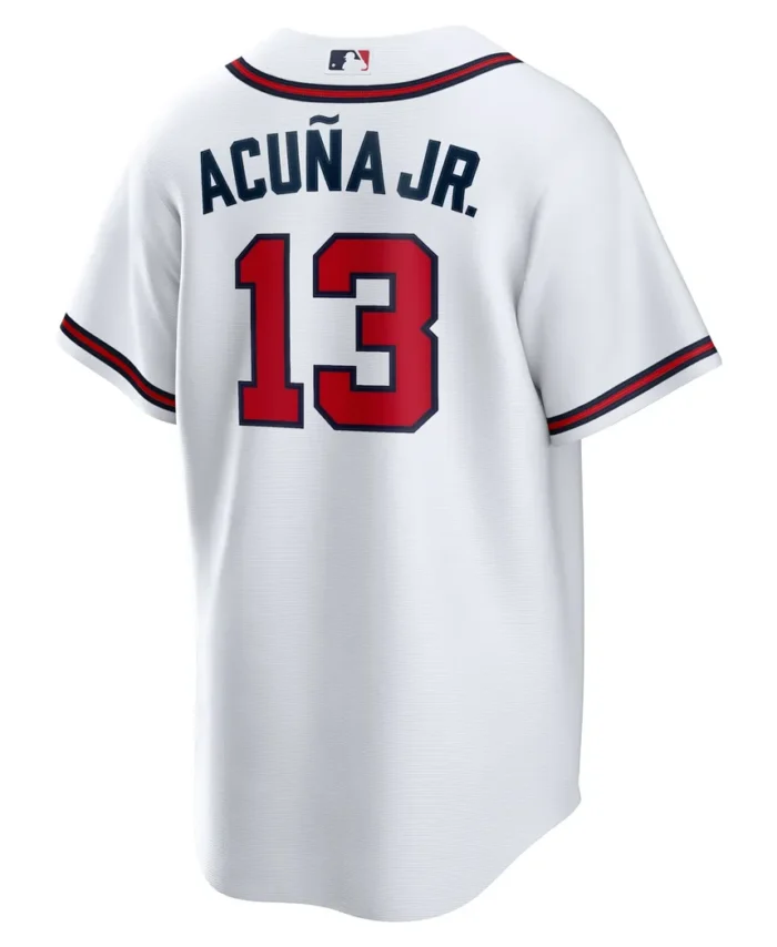 Ronald Acuna Jr. Atlanta Braves Home Replica Player Name Jersey - White