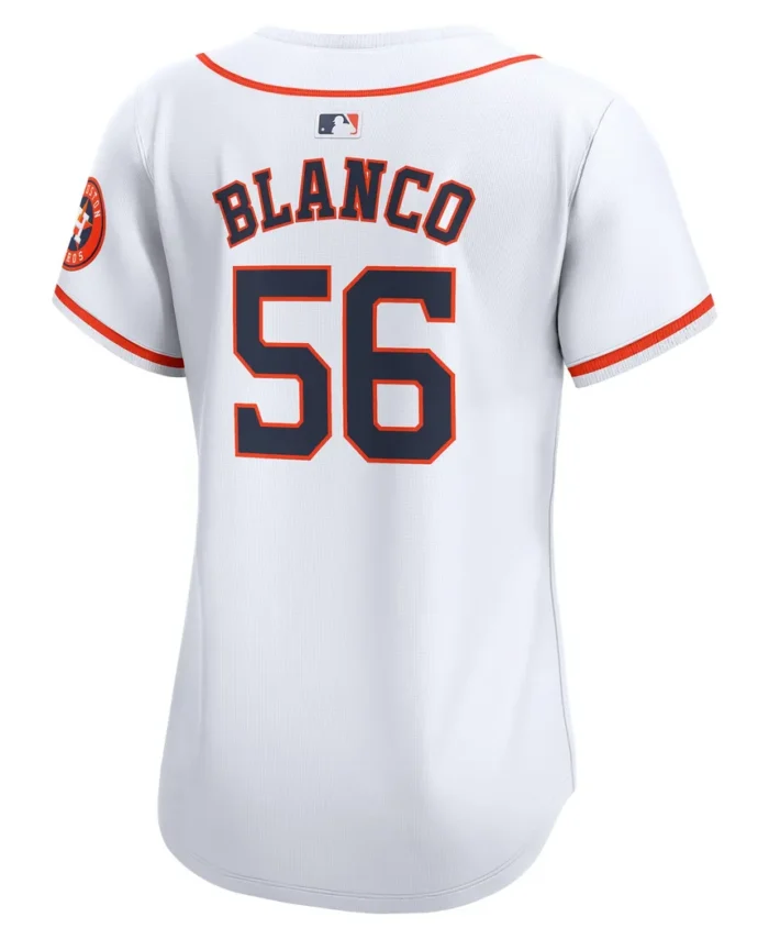Ronel Blanco Houston Astros Women Home Limited Jersey - White