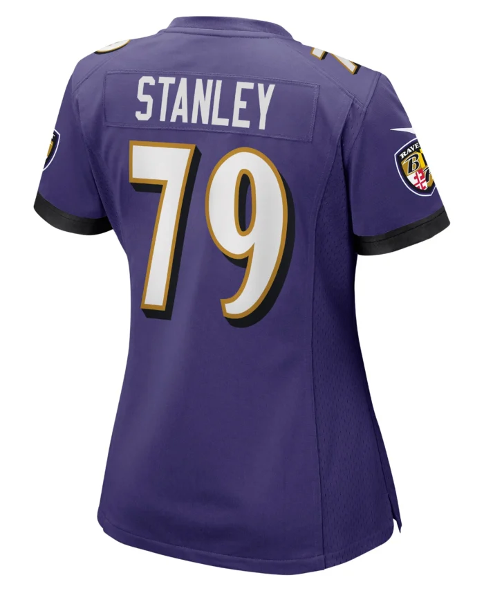 Ronnie Stanley Baltimore Ravens Women's Game Jersey - Purple