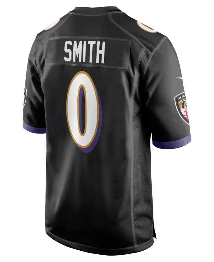 Roquan Smith Baltimore Ravens Team Game Jersey - Black