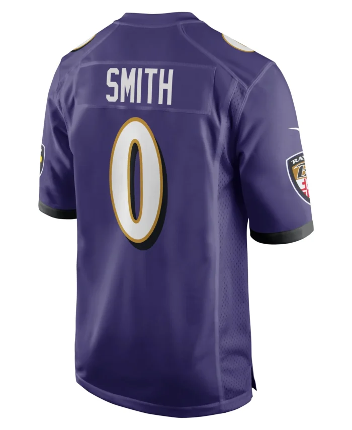 Roquan Smith Baltimore Ravens Team Game Jersey - Purple