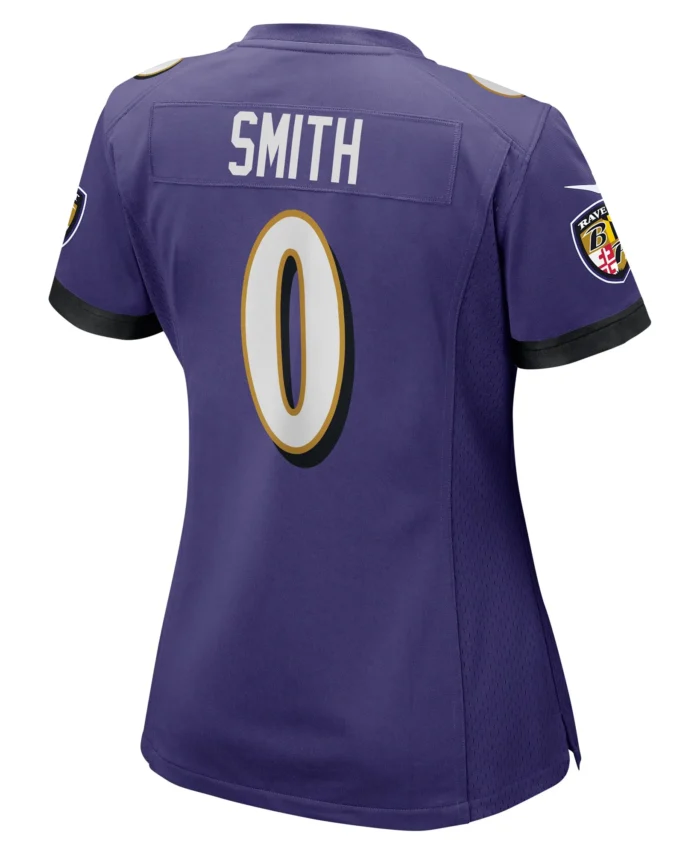 Roquan Smith Baltimore Ravens Women's Team Game Jersey - Purple
