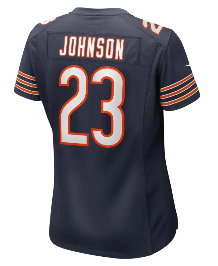 Roschon Johnson Chicago Bears Women's Team Game Jersey -  Navy