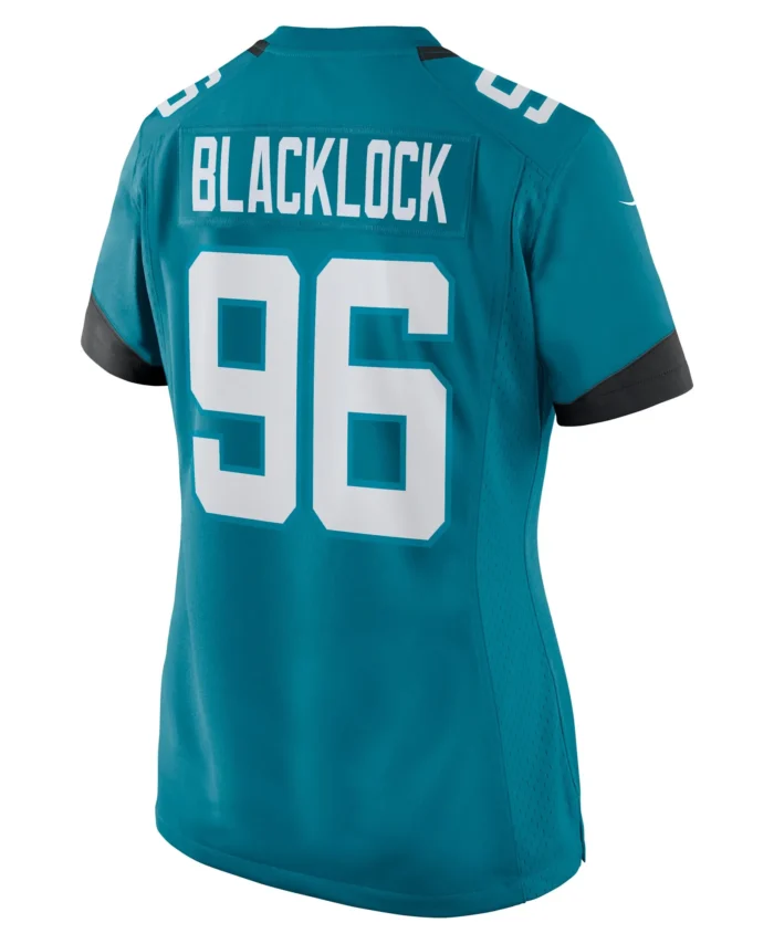 Ross Blacklock Jacksonville Jaguars Women's Team Game Jersey -  Teal