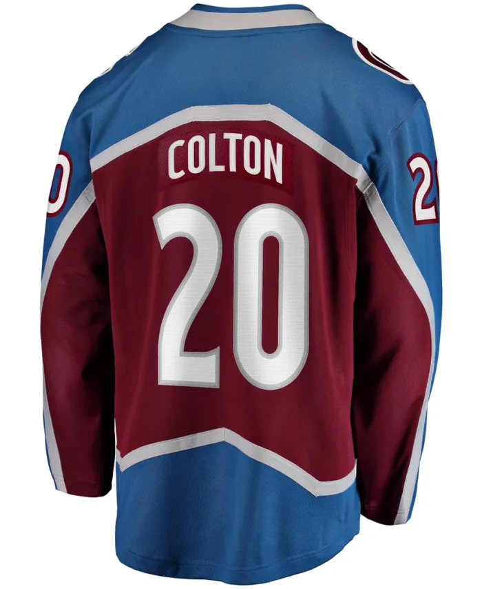 Ross Colton Colorado Avalanche Fanatics Home Breakaway Jersey - Maroon