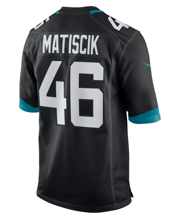 Ross Matiscik Jacksonville Jaguars Game Jersey - Black