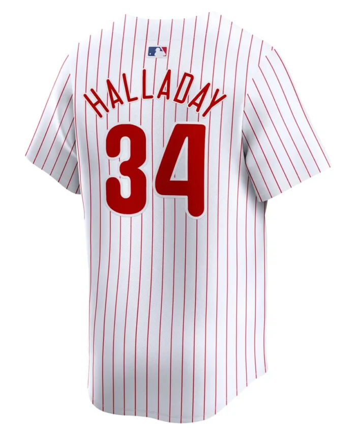 Roy Halladay Philadelphia Phillies Home Limited Player Jersey- White
