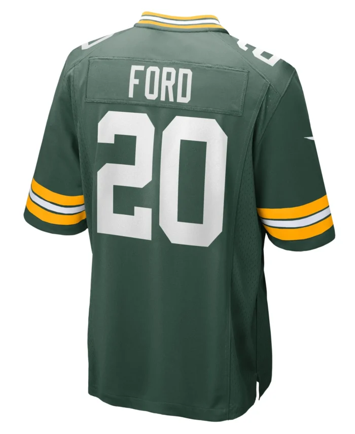 Rudy Ford Green Bay Packers Game Player Jersey - Green