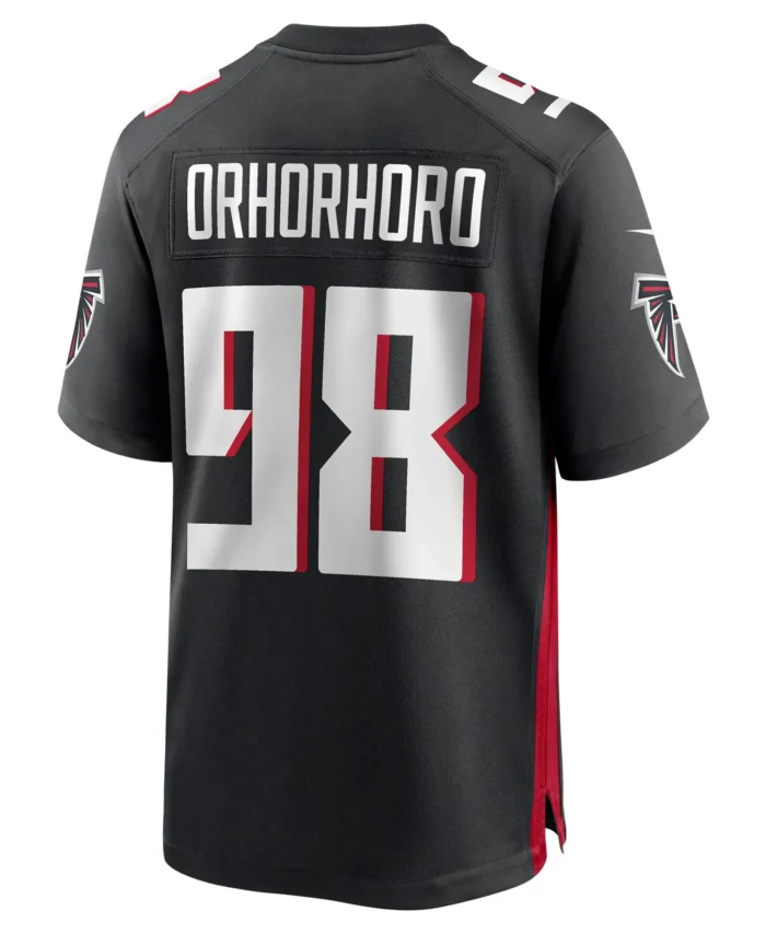 Ruke Orhorhoro Atlanta Falcons Team Game Jersey -  Black