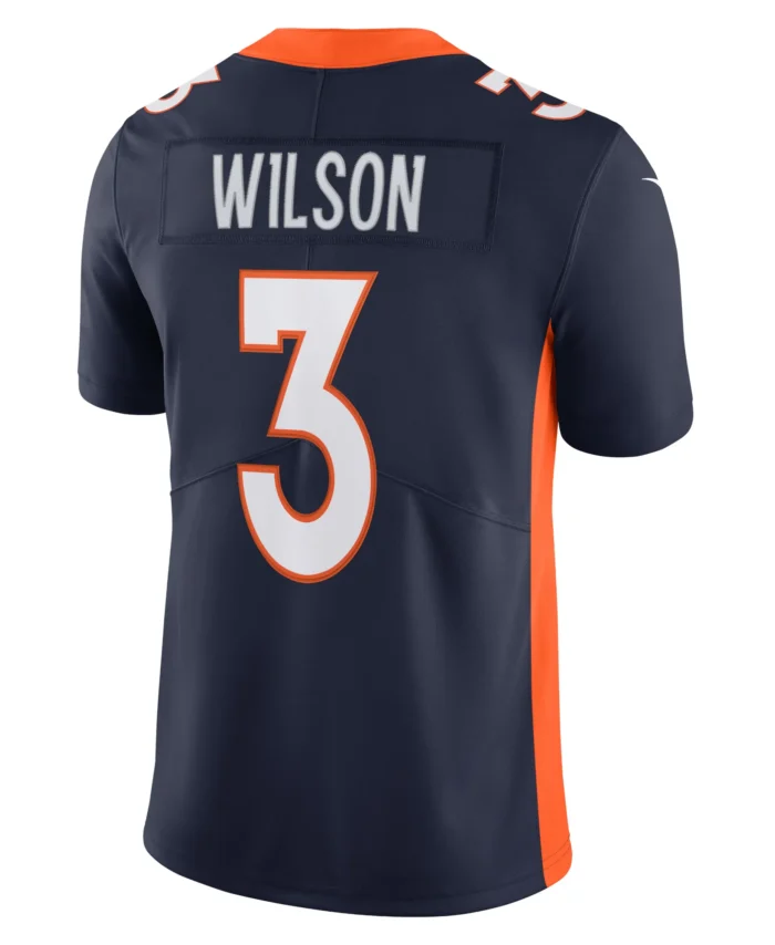 Russell Wilson Denver Broncos Alternate Vapor Limited Jersey - Navy