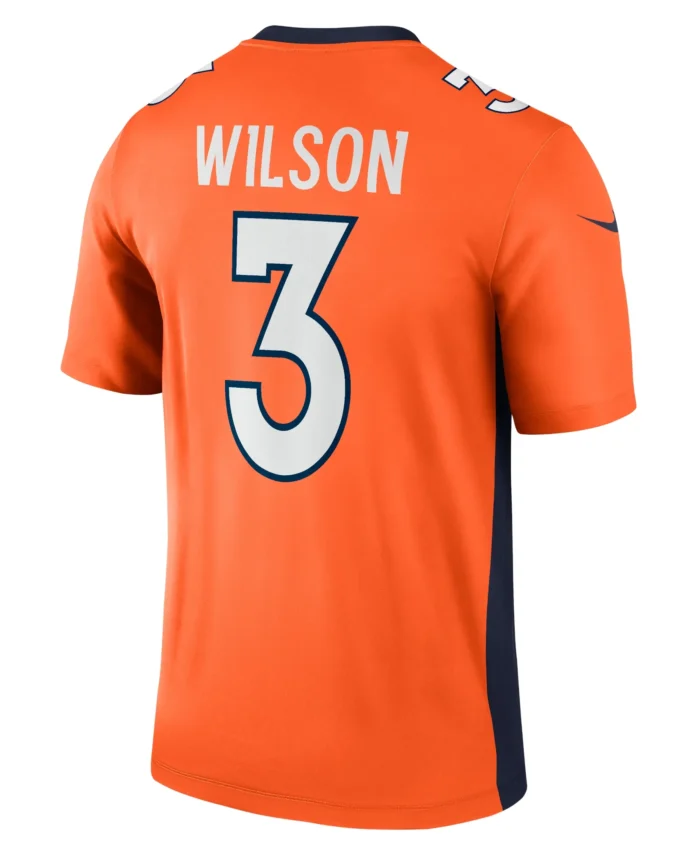 Russell Wilson Denver Broncos Team Legend Player Performance Top -  Orange
