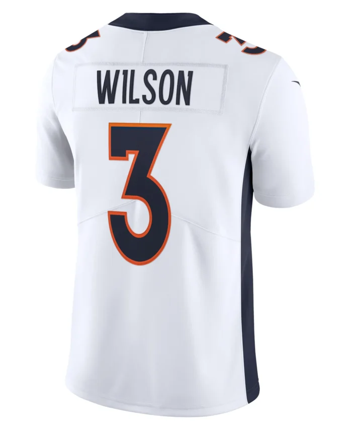 Russell Wilson Denver Broncos Team Vapor Limited Jersey - White