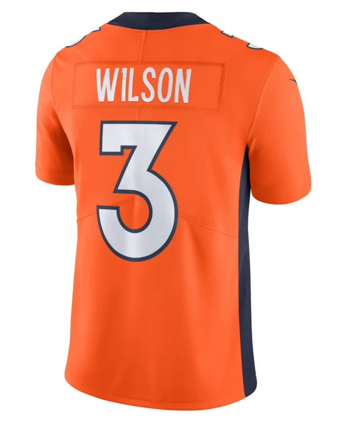 Russell Wilson Denver Broncos  Vapor Untouchable Limited Jersey - Orange