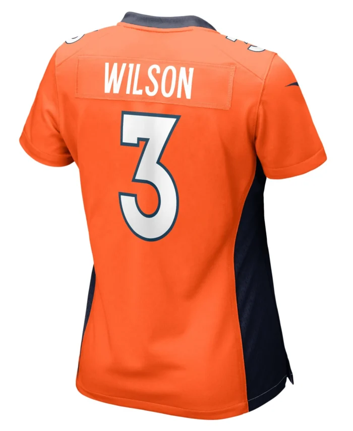 Russell Wilson Denver Broncos Women's Player Jersey - Orange
