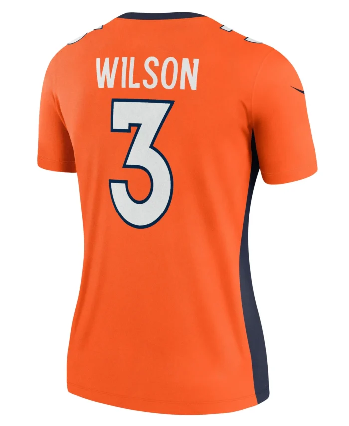 Russell Wilson Denver Broncos Women's Team Legend Player Performance Top -  Orange