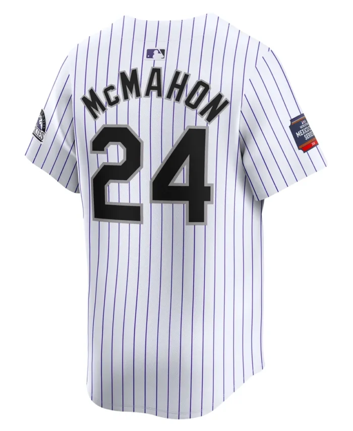 Ryan McMahon Colorado Rockies 2024 MLB World Tour Mexico City Series Home Limited Player Jersey - White