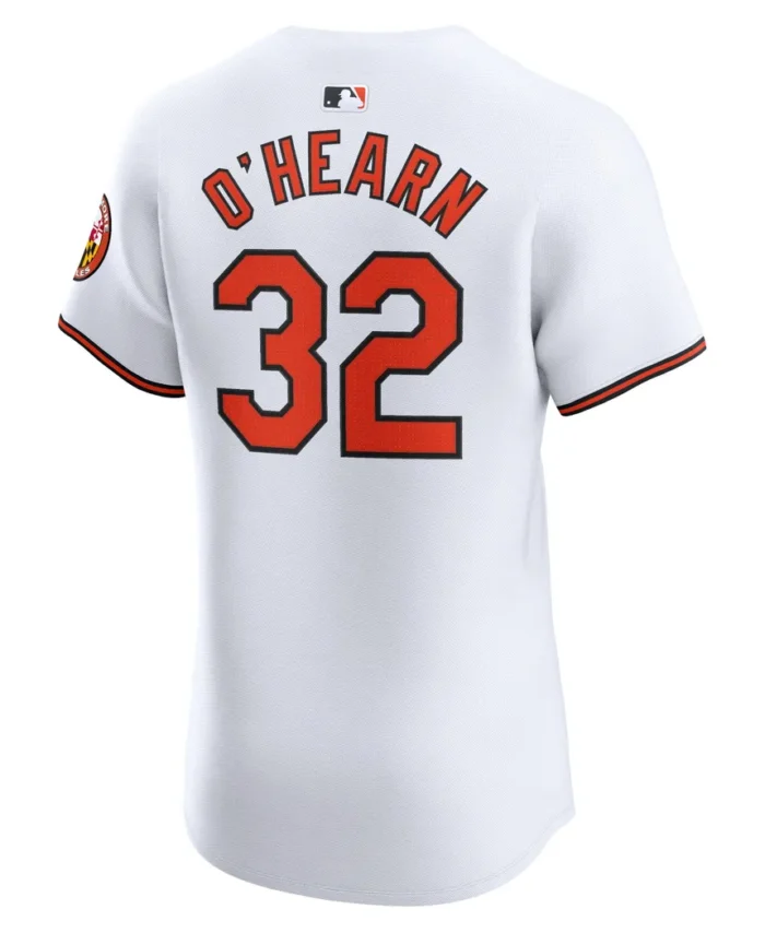 Ryan OHearn Baltimore Orioles Home Elite Player Jersey - White