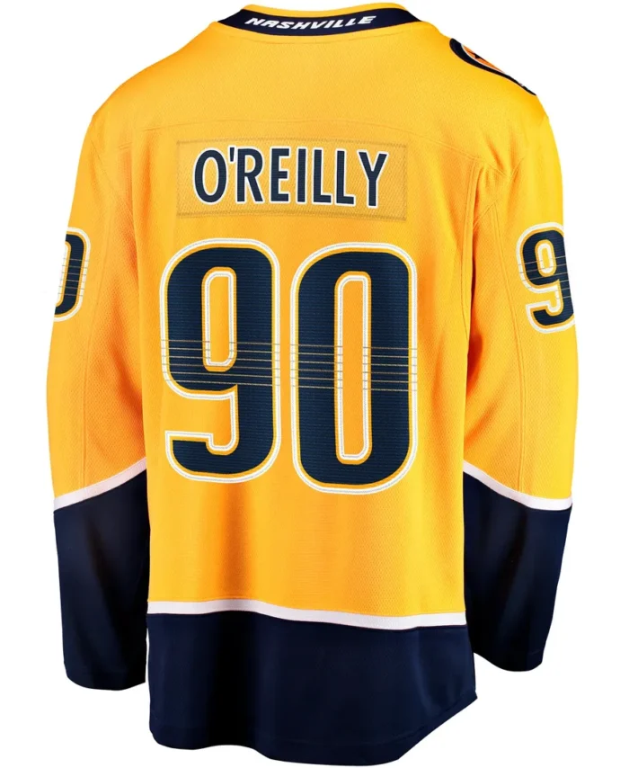 Ryan OReilly Nashville Predators Fanatics Home Breakaway Jersey - Gold