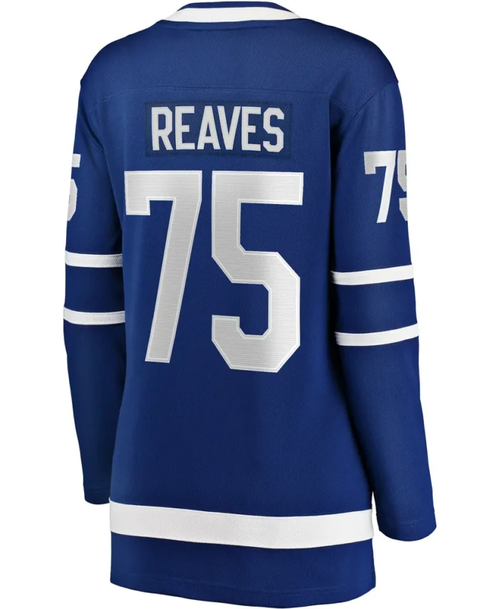 Ryan Reaves Toronto Maple Leafs Fanatics Women Home Breakaway Player Jersey - Blue
