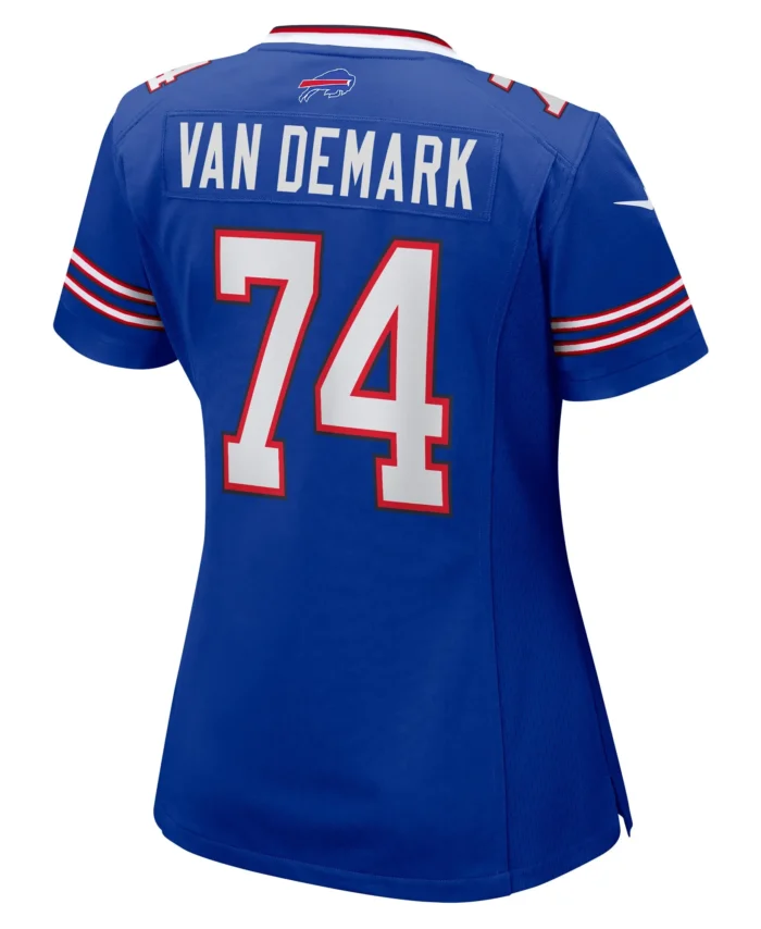 Ryan Van Demark Buffalo Bills Women's Game Player Jersey - Royal