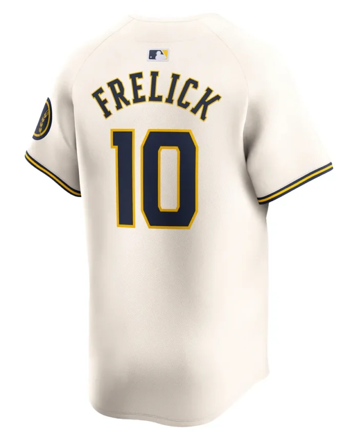Sal Frelick Milwaukee Brewers Home Limited Player Jersey - Cream