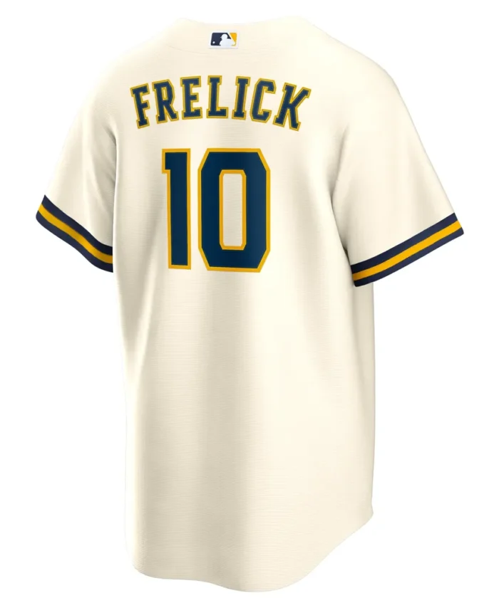 Sal Frelick Milwaukee Brewers Home Replica Player Jersey - Cream