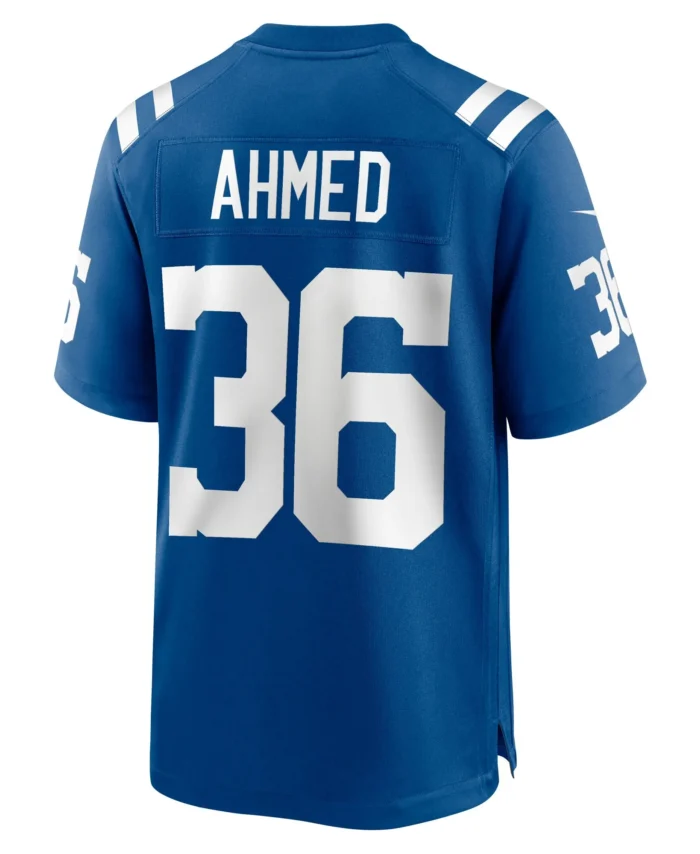 Salvon Ahmed Indianapolis Colts Team Game Jersey -  Royal