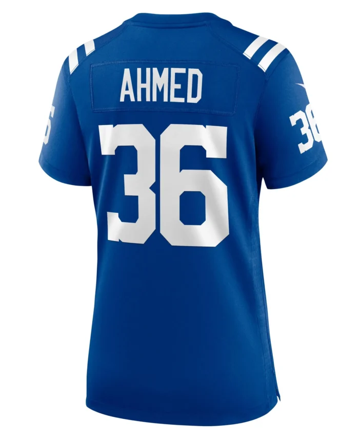 Salvon Ahmed Indianapolis Colts Women's Team Game Jersey -  Royal
