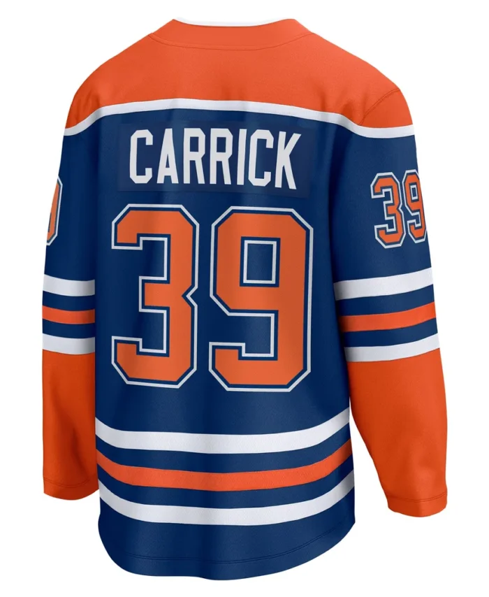 Sam Carrick Edmonton Oilers Fanatics Home Premier Breakaway Player Jersey - Royal