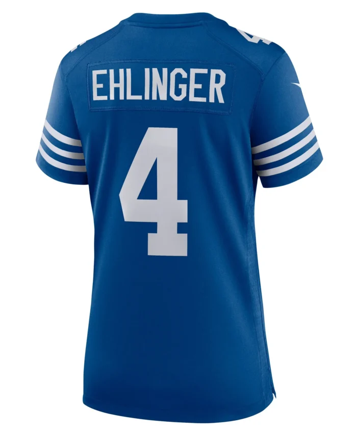 Sam Ehlinger Indianapolis Colts Women's Game Player Jersey - Blue