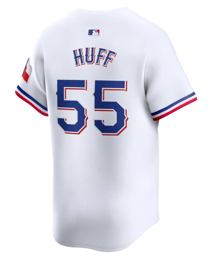 Sam Huff Texas Rangers Home Limited Player Jersey - White