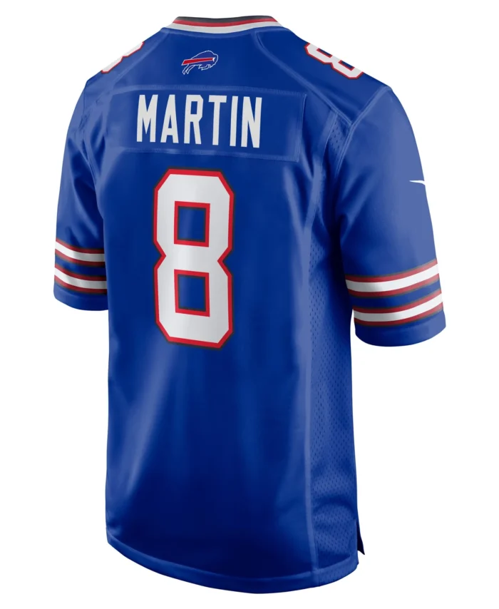 Sam Martin Buffalo Bills Game Player Jersey - Royal