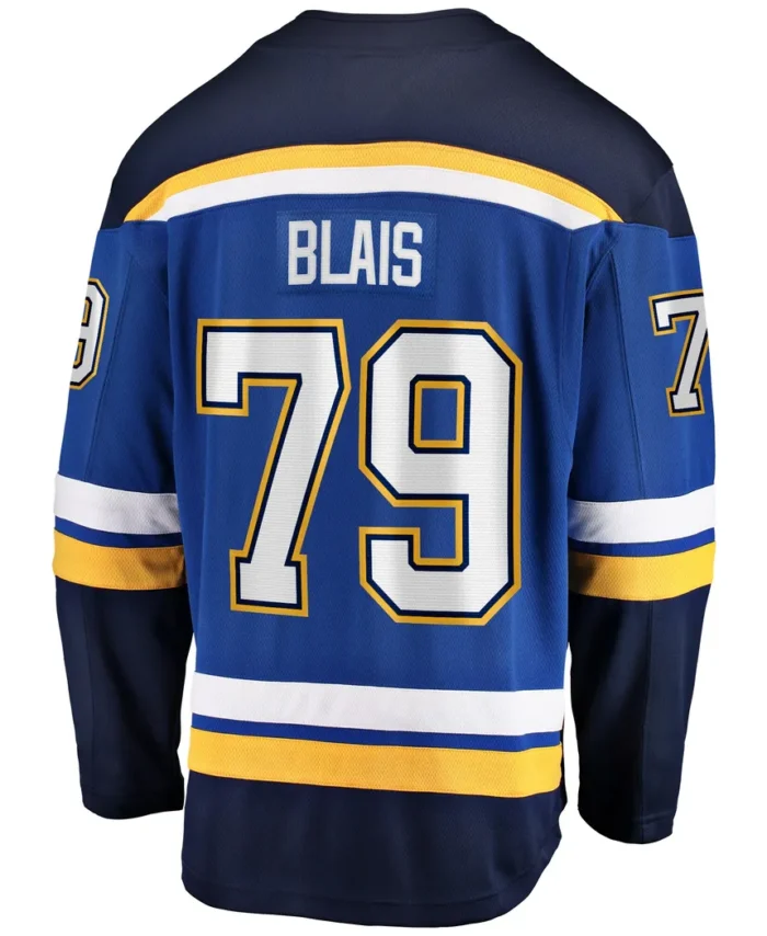 Sammy Blais St. Louis Blues Fanatics Home Breakaway Jersey - Blue