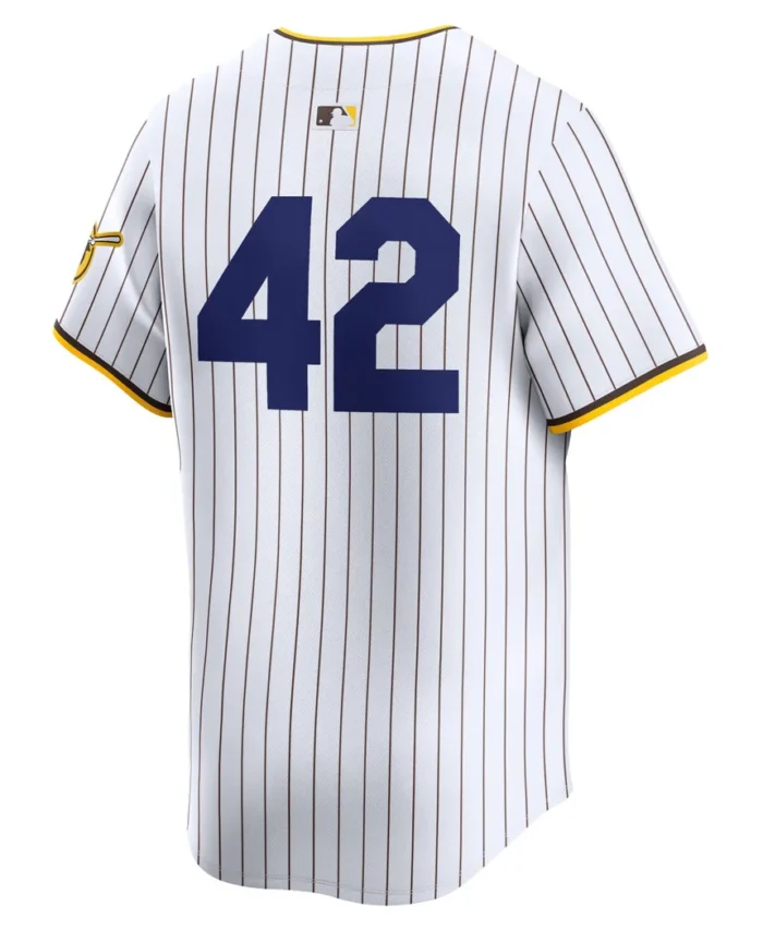 San Diego Padres 2024 Jackie Robinson Day Home Limited Jersey- White