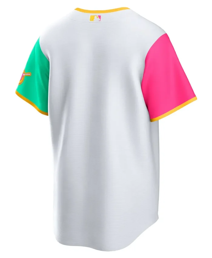San Diego Padres City Connect Replica Team Jersey- White